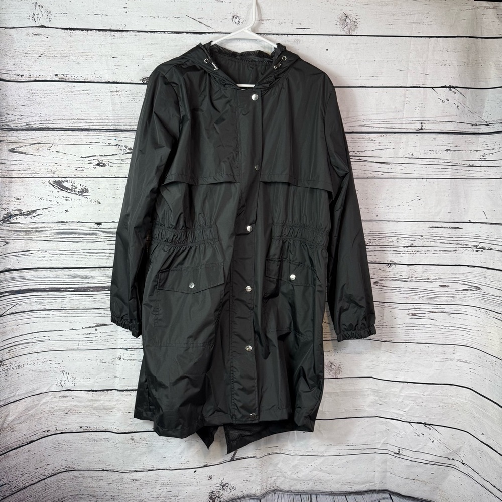 Women's Black Hooded Jacket